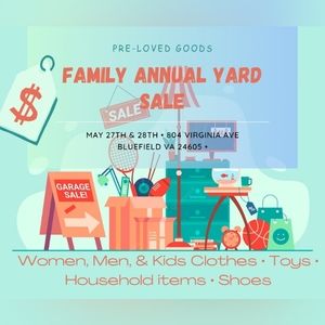 Clothing, shoes, household items